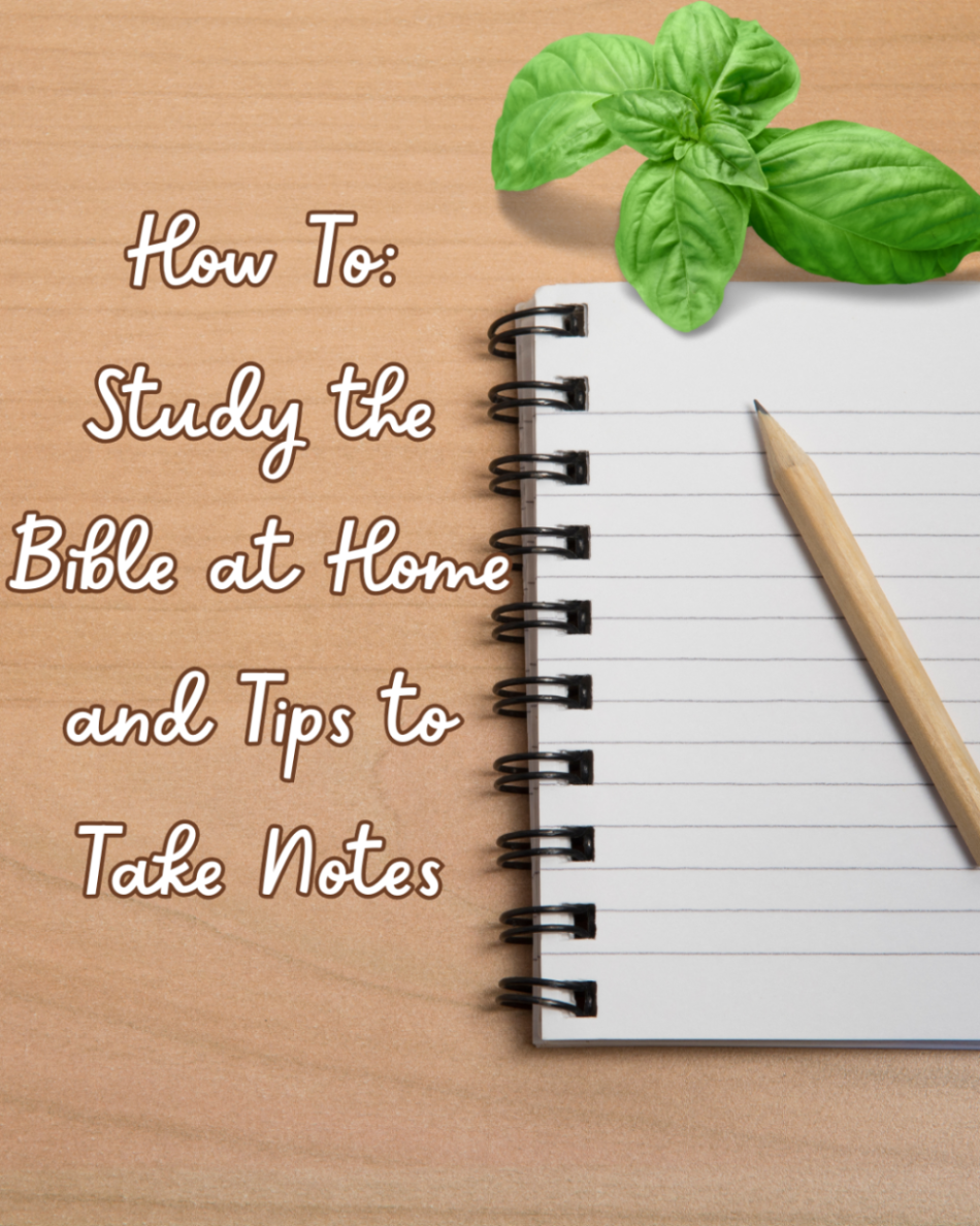 How to Study the Bible and Take Notes in Church